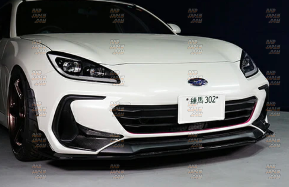 Axis-Parts Front Bumper Side Cover Set GT Dry Carbon Fiber - BRZ